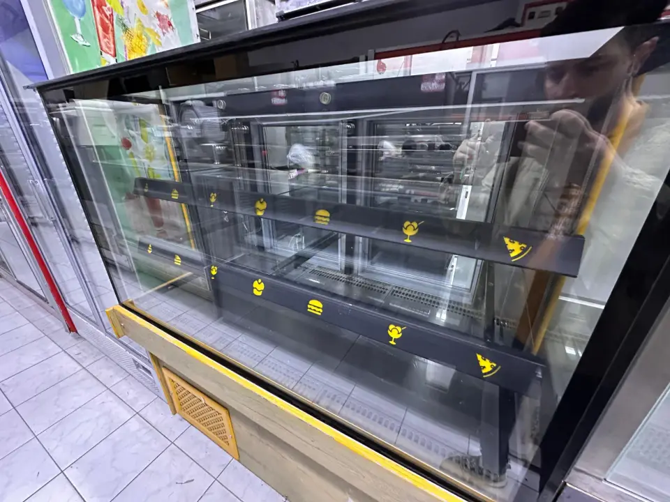 150cm Yüksek Vitrin Soğutucu Dolap, fotoğraf 4