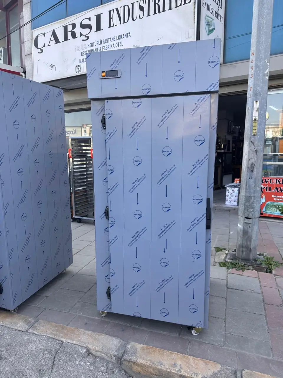 40x60 TAVA UYUMLU SIFIR TEK KAPILI HAMUR MAYALANDIRMA DOLABI