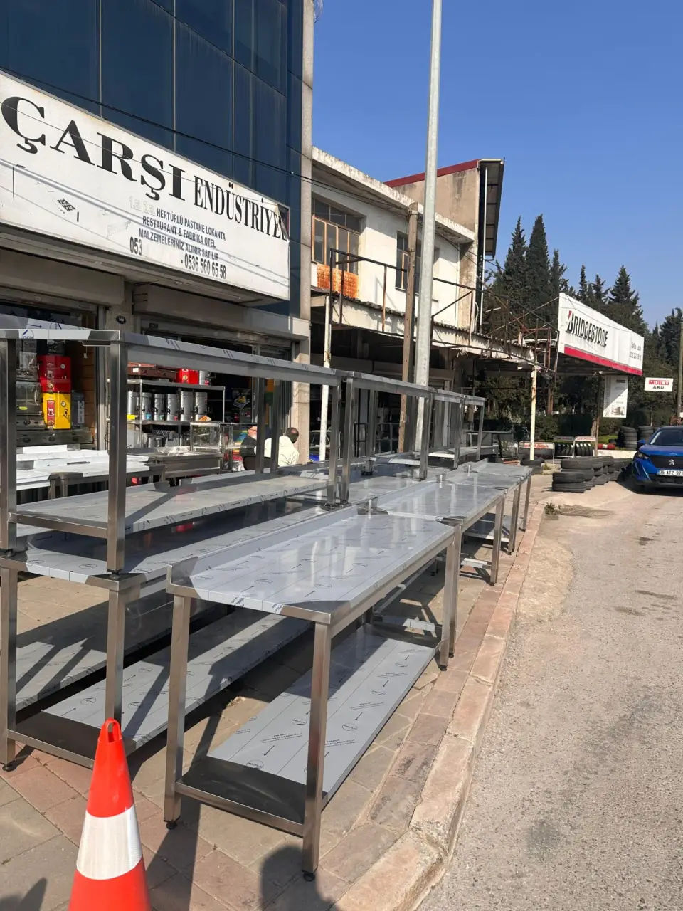 KROM ÇALIŞMA TEZGAHLARI (TABANLI / TABANSIZ / KAPALI SEÇENEKLİ), fotoğraf 5