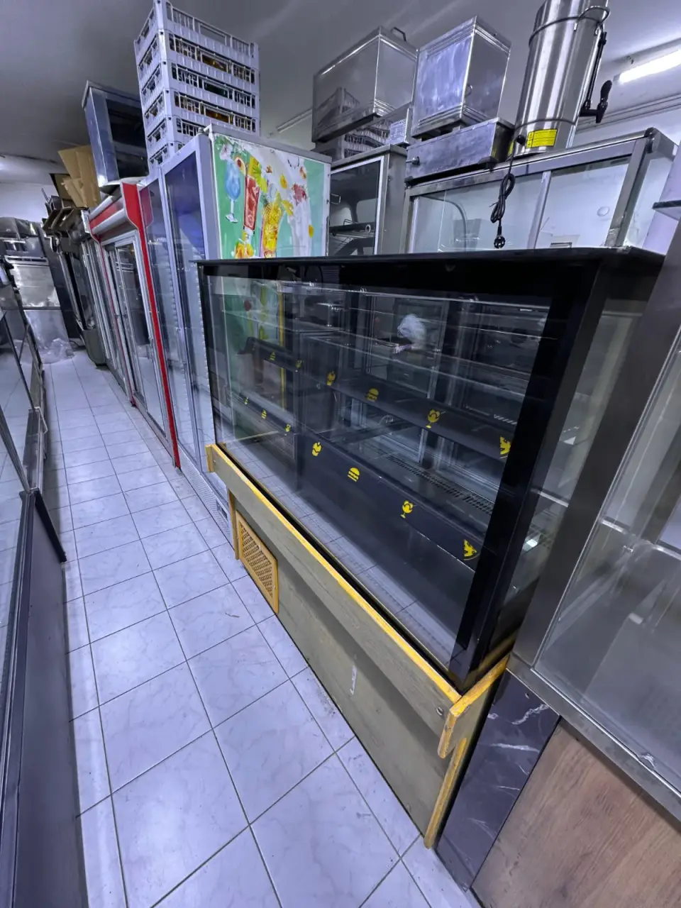 150cm Yüksek Vitrin Soğutucu Dolap, fotoğraf 5