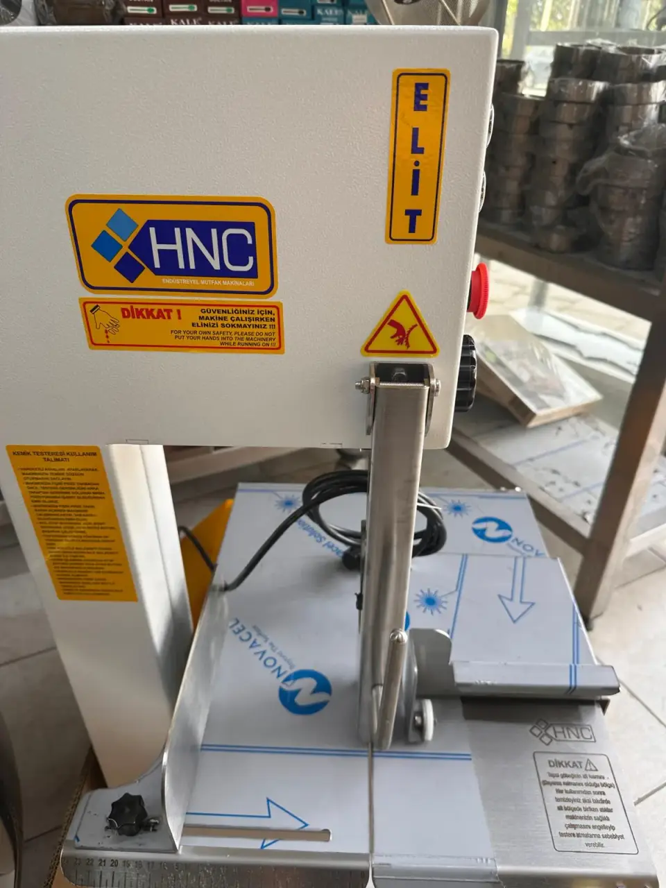 1.5 KW Et Kemik Testeresi HNC marka, fotoğraf 4