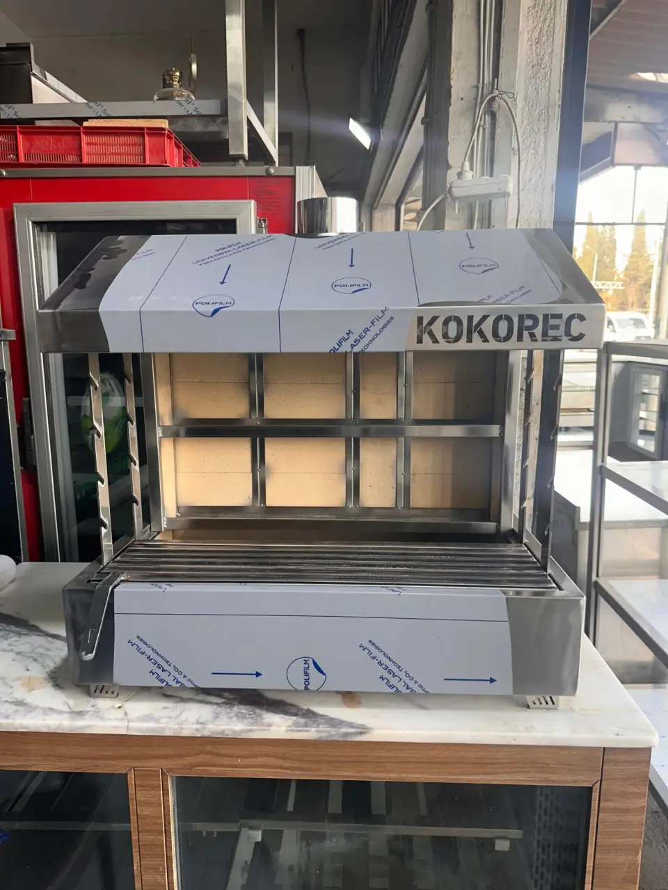 80 CM SIFIR ATEŞ TUĞLALI KOKOREÇ TEZGAHI