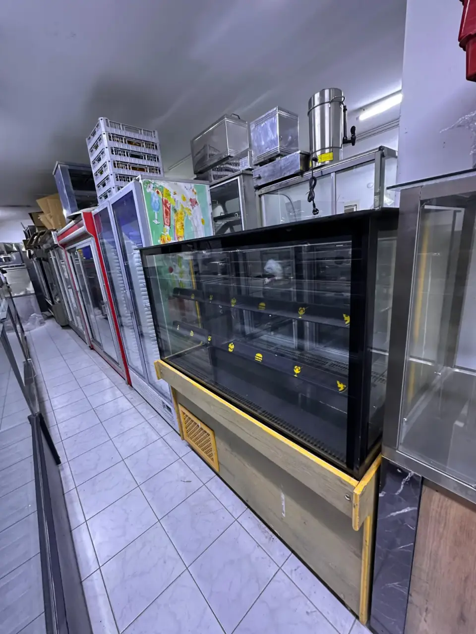 150cm Yüksek Vitrin Soğutucu Dolap, fotoğraf 3