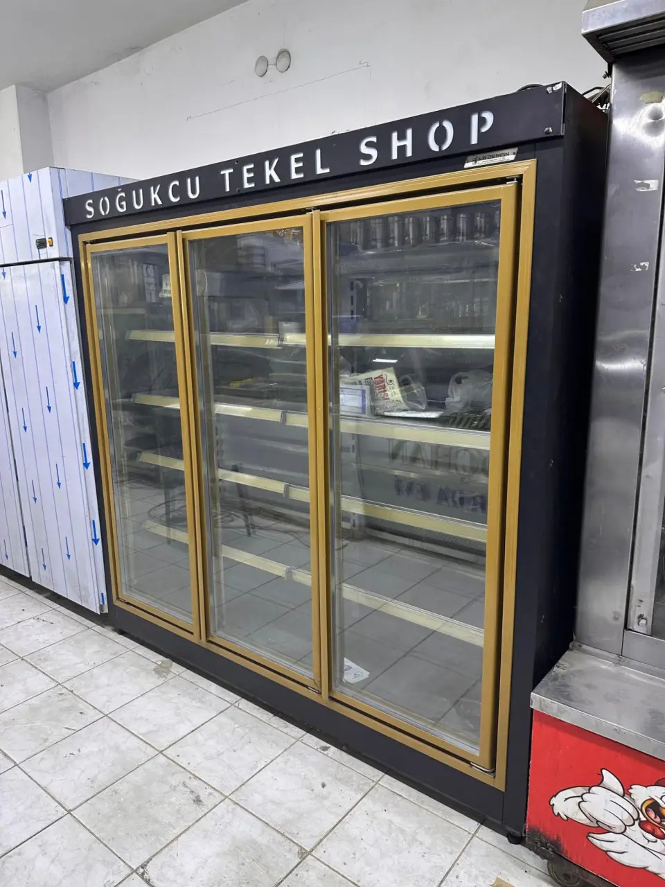 2 METRE  KROM RAFLI ŞİŞE / İÇECEK SOĞUTMA DOLABI, fotoğraf 4