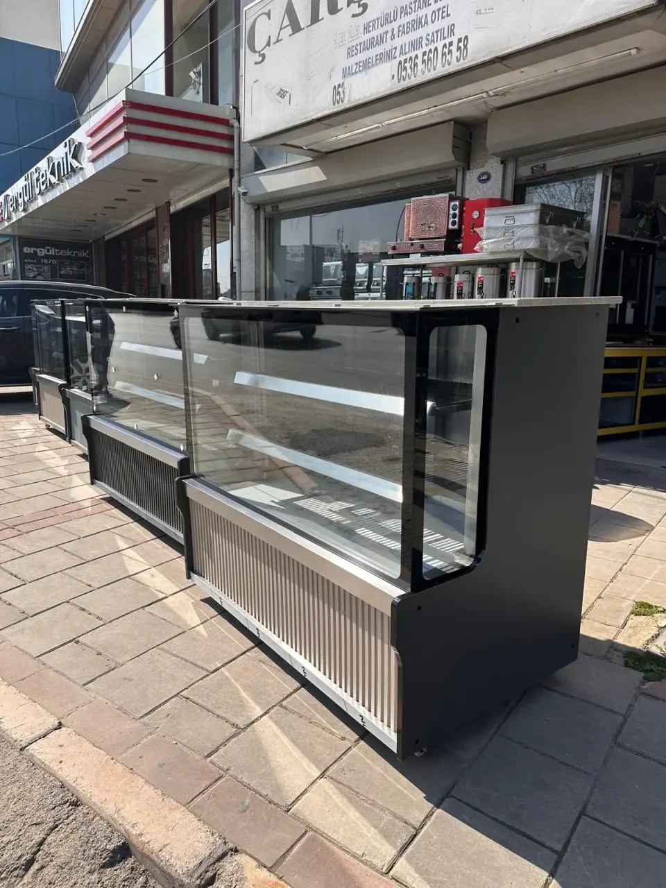 150 cm Vitrin Teşhir Dolapları, fotoğraf 2